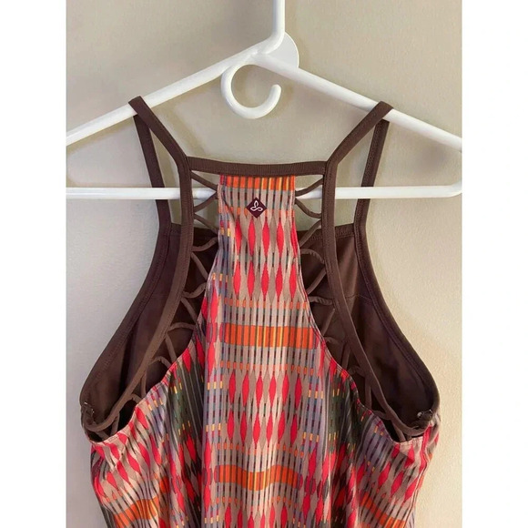 Prana Carmine Desert Aztec Print Ardor Athletic Dress Size L - Picture 7 of 14